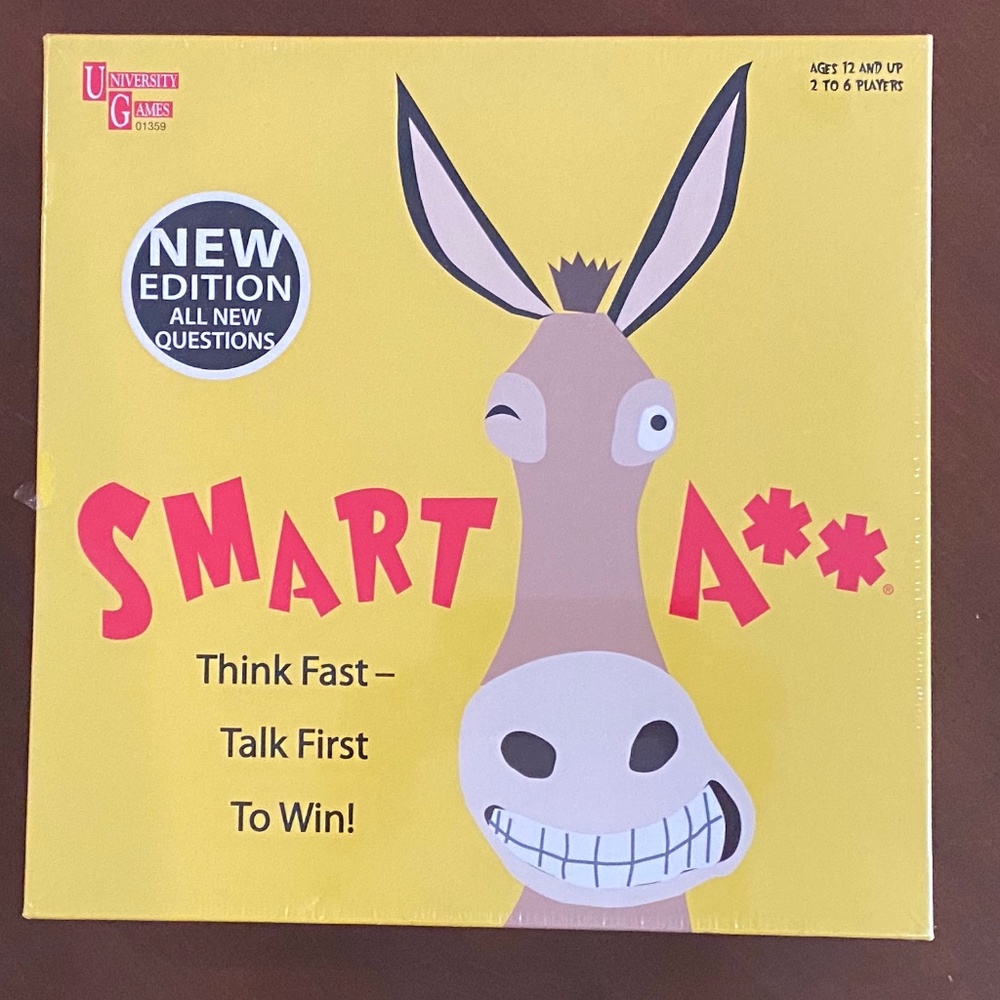 Smart Ass Board Game - New, Unopened